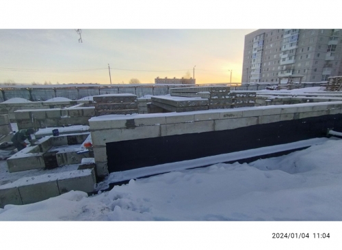 Ход строительства Краснинское шоссе д.26А